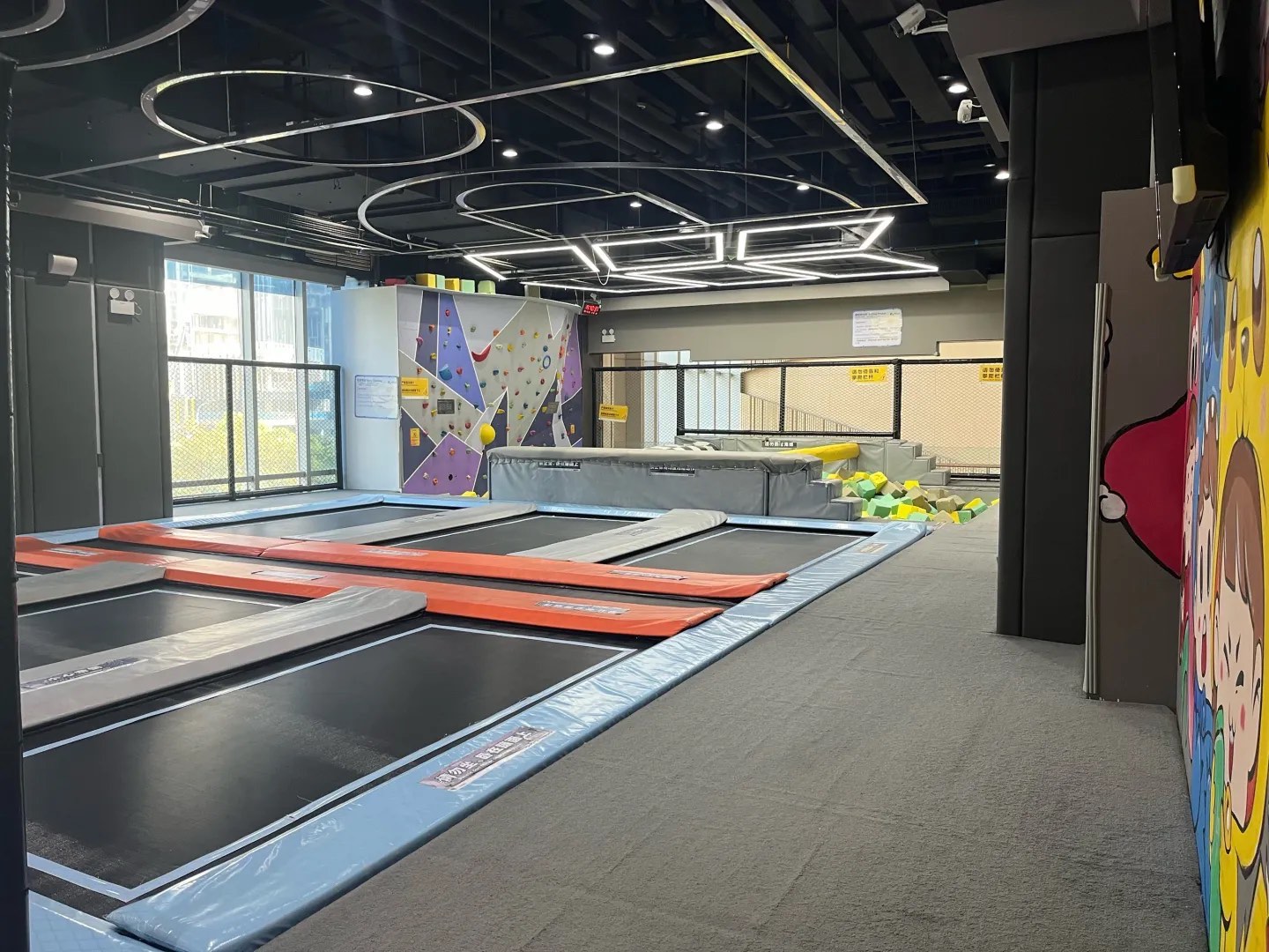 leyu-室内蹦床华丽秀，空中舞者炫技表演的简单介绍